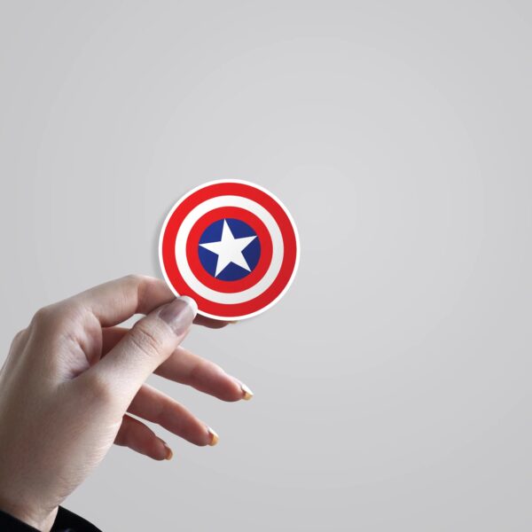 Captain Americas Shield Movies Stickers