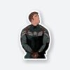Caption America Sticker