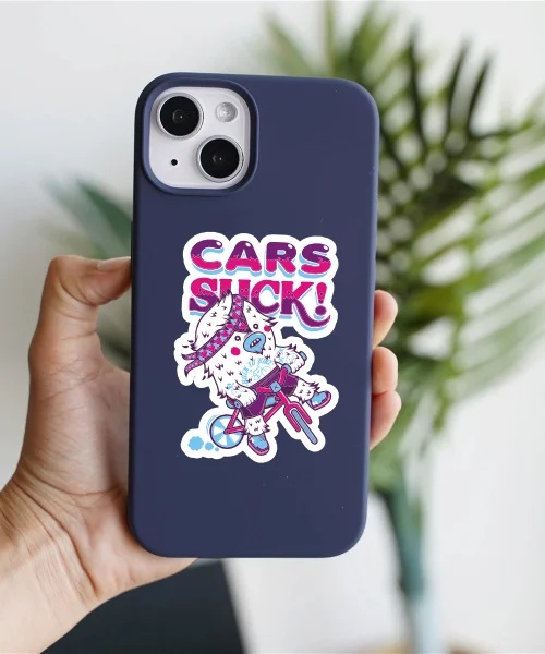 Cars Suck Sticker