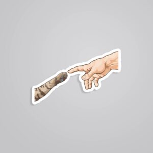 Cat Human Witty Stickers Cat Human Witty Stickers