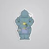 Cat Lover Al Anime Stickers