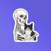 Cat Lover Laptop Mobile Stickers