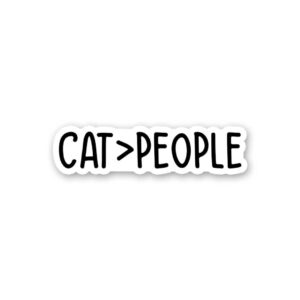 Cat.Pelople Sticker Cat.Pelople Sticker