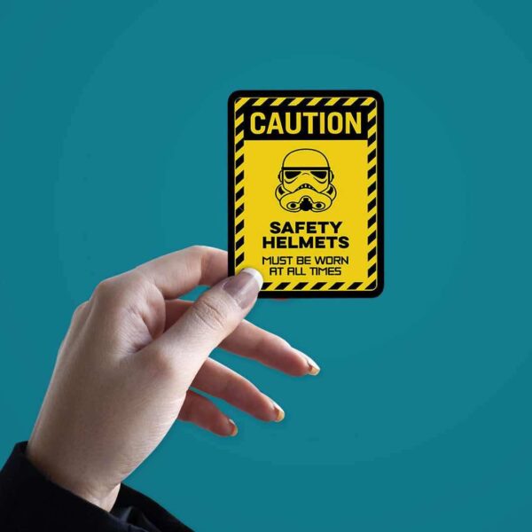 Caution Sticker