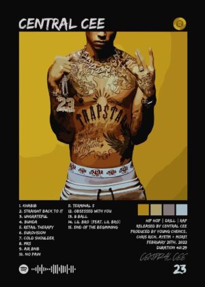 Central Cee Music Poster