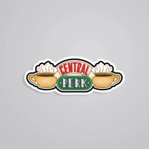 Central Perk TV Shows Stickers