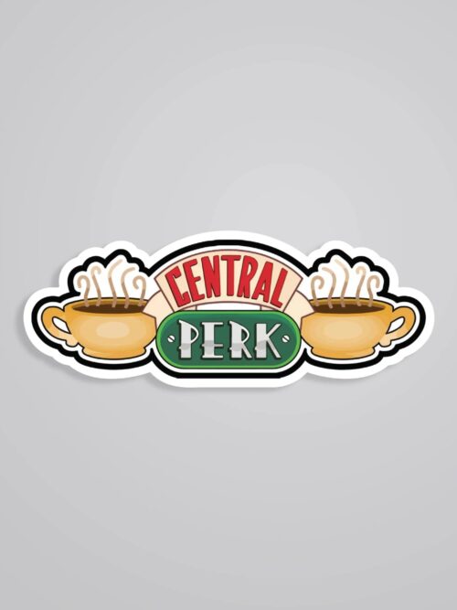 Central Perk TV Shows Stickers