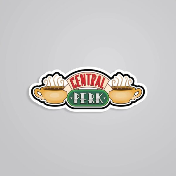 Central Perk TV Shows Stickers