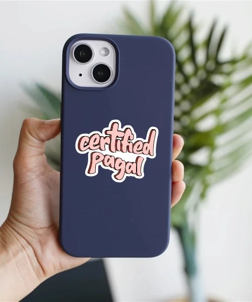 Certified Pagal Sticker Certified Pagal Sticker