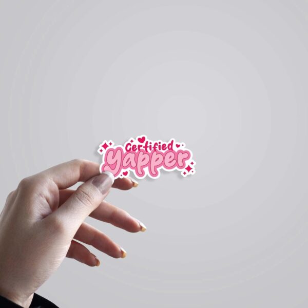 Certified Yapper Witty Stickers Certified Yapper Witty Stickers