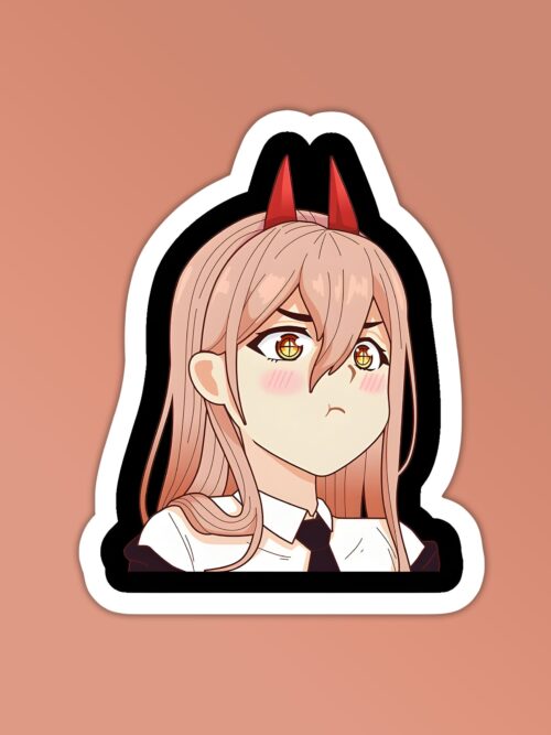 Chainsaw Man Power Pout Sticker 2
