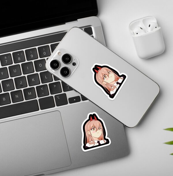 Chainsaw Man Power Pout Sticker 2 Chainsaw Man Power Pout Sticker 2