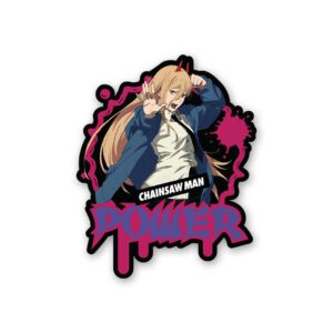 Chainsaw Man Power Sticker Chainsaw Man Power Sticker