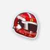 Charles Leclerc Helmet Sticker