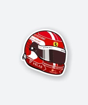 Charles Leclerc Helmet Sticker