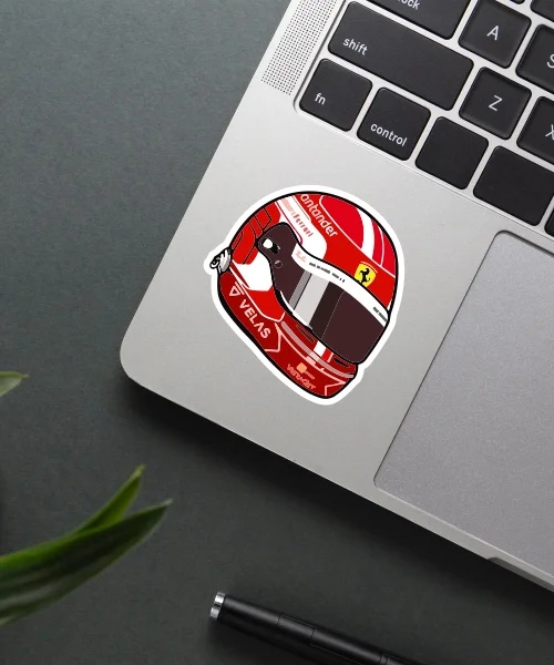Charles Leclerc Helmet Sticker Charles Leclerc Helmet Sticker