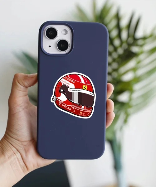 Charles Leclerc Helmet Sticker Charles Leclerc Helmet Sticker