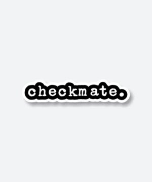 Checkmate Sticker