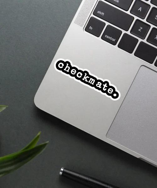 Checkmate Sticker