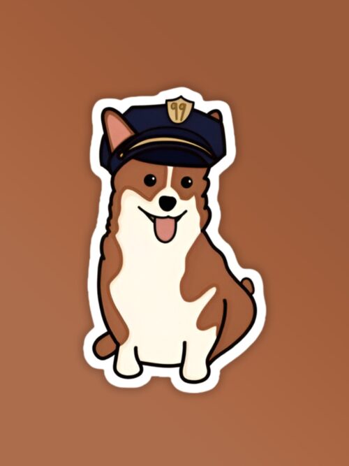 Cheddar Brooklyn Nine Nine Laptop Mobile Stickers