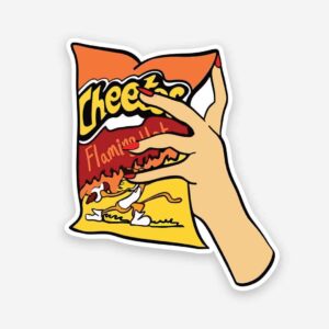 Cheetos Flaming HOT Sticker Cheetos Flaming HOT Sticker