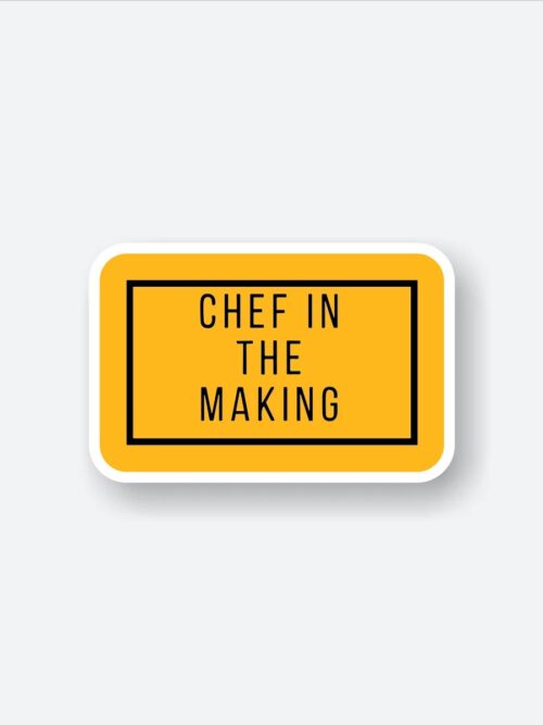 Chef In The Making Sticker