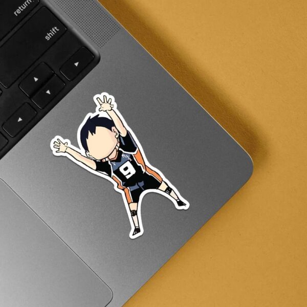 Chibi Kageyama Jumping Anime Stickers Chibi Kageyama Jumping Anime Stickers