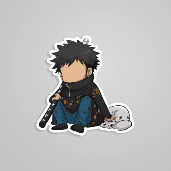 Chibi Law Anime Stickers Chibi Law Anime Stickers