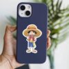 Chibi Luffy Eating Sticker
