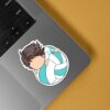 Chibi Oikawa On Volleyball Anime Stickers