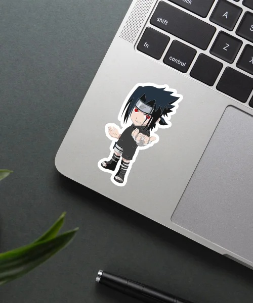 Chibi Sasuke Uchiha Sharingan Sticker Chibi Sasuke Uchiha Sharingan Sticker