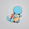 Chibi Squirtle Anime Stickers