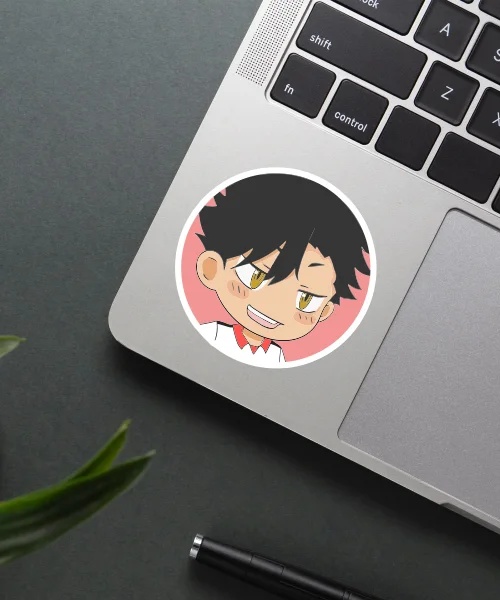 Chibi Tetsuro Kuroo Sticker Chibi Tetsuro Kuroo Sticker
