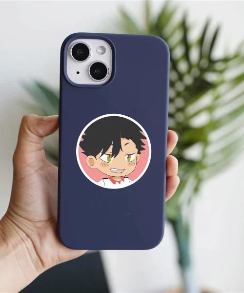 Chibi Tetsuro Kuroo Sticker Chibi Tetsuro Kuroo Sticker