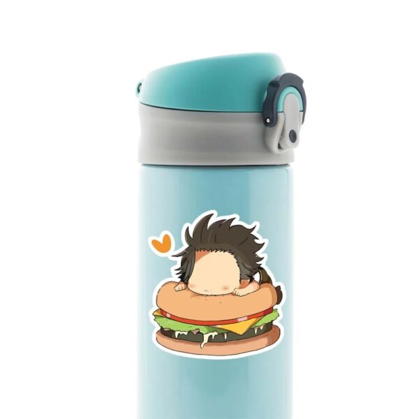 Chibi Yami On Cheeseburger Anime Stickers Chibi Yami On Cheeseburger Anime Stickers