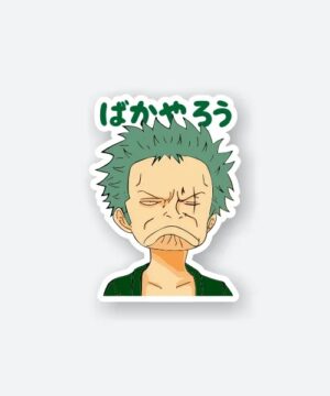 Chibi Zoro Sticker Chibi Zoro Sticker