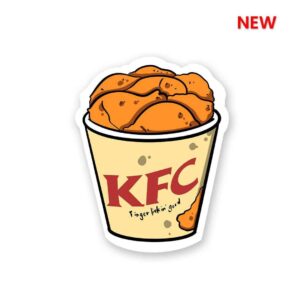Chicken Bucket Sticker Chicken Bucket Sticker