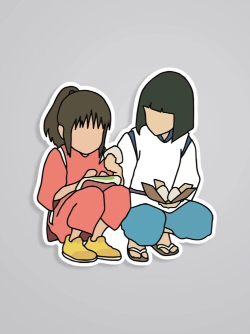 Chihiro Haku Anime Stickers