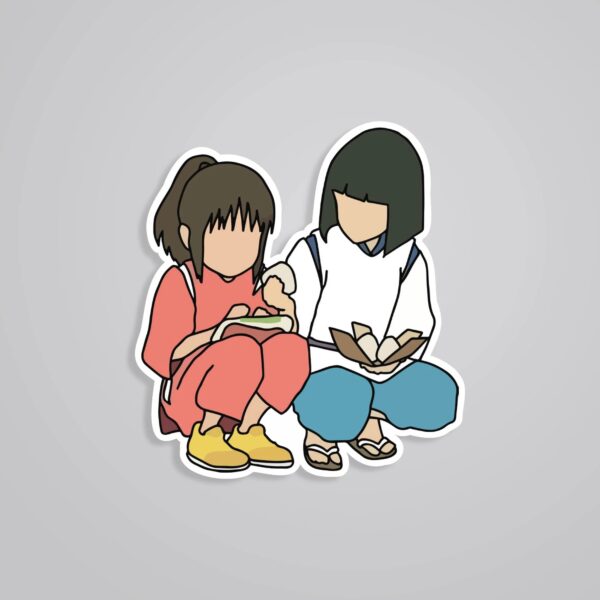 Chihiro Haku Anime Stickers Chihiro Haku Anime Stickers