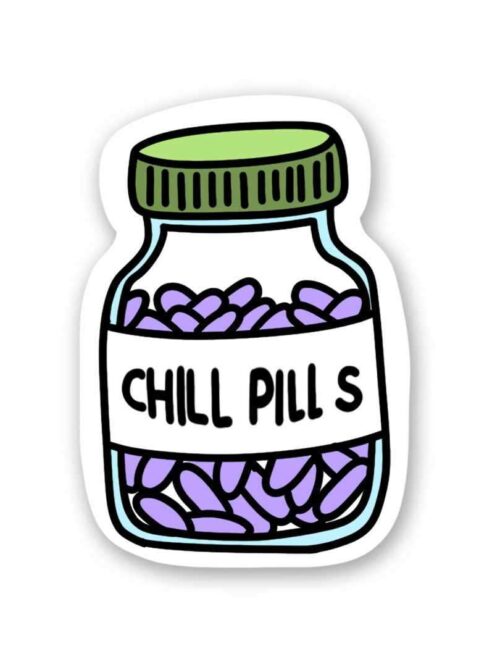 Chill Pill Sticker
