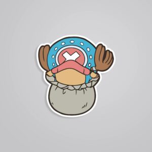 Chopper In Sack Anime Stickers Chopper In Sack Anime Stickers