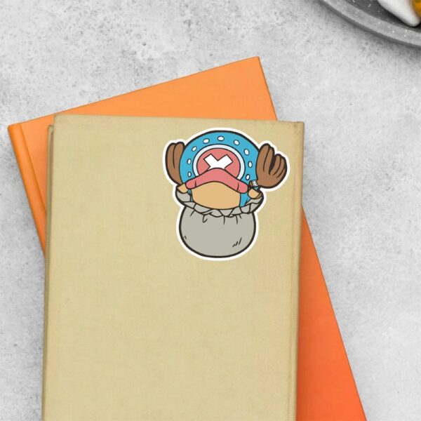 Chopper In Sack Anime Stickers