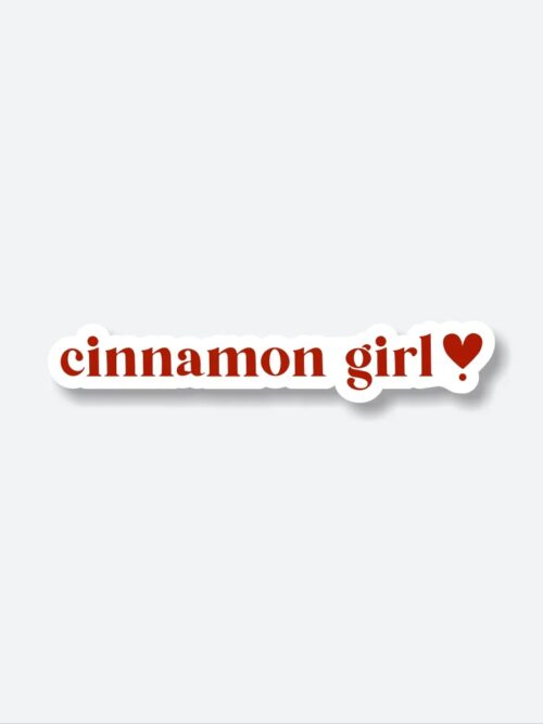 Cinnamon Girl Sticker