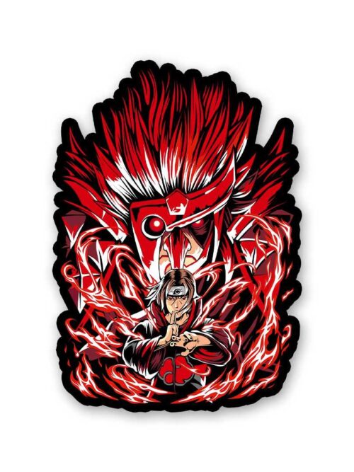 Clan Killer Ninja Anime Sticker