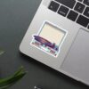 Classic Record Player Sticker