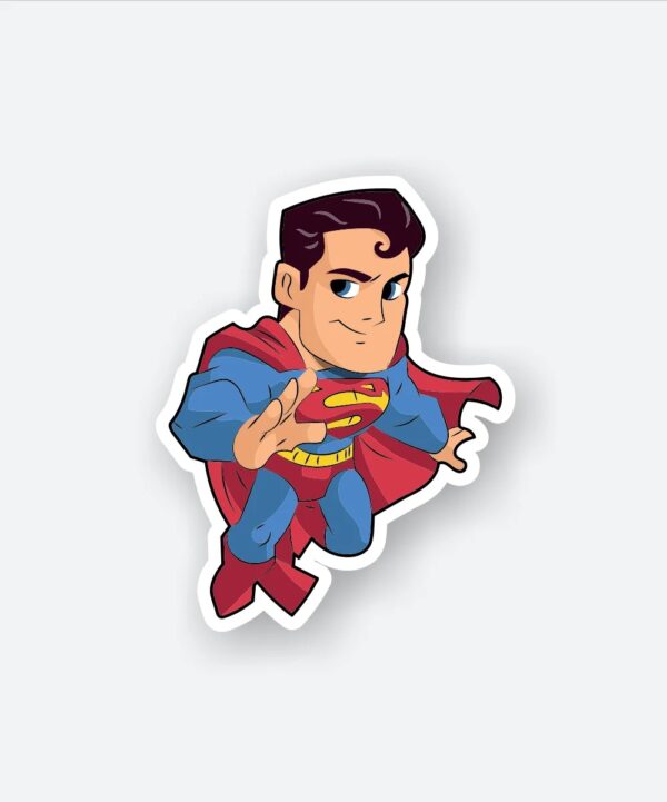 Classic Superman Sticker
