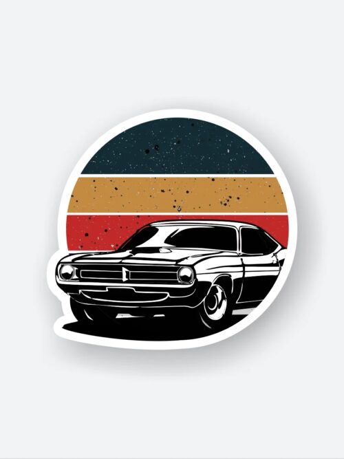 Classic Car Sticker