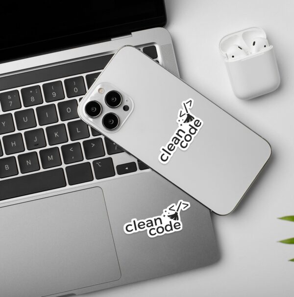 Clean Code Programmer Coding Sticker Clean Code Programmer Coding Sticker