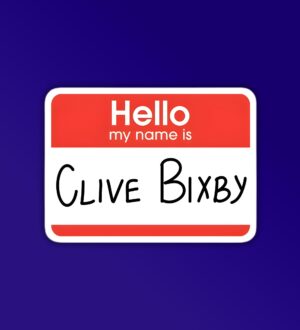 Clive Bixby Modern Family Laptop Mobile Sticker