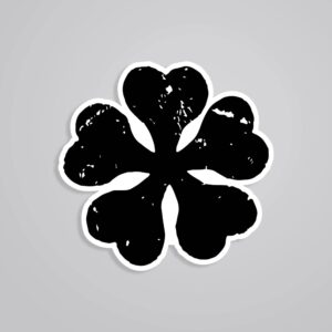 Clover Emblem Anime Stickers